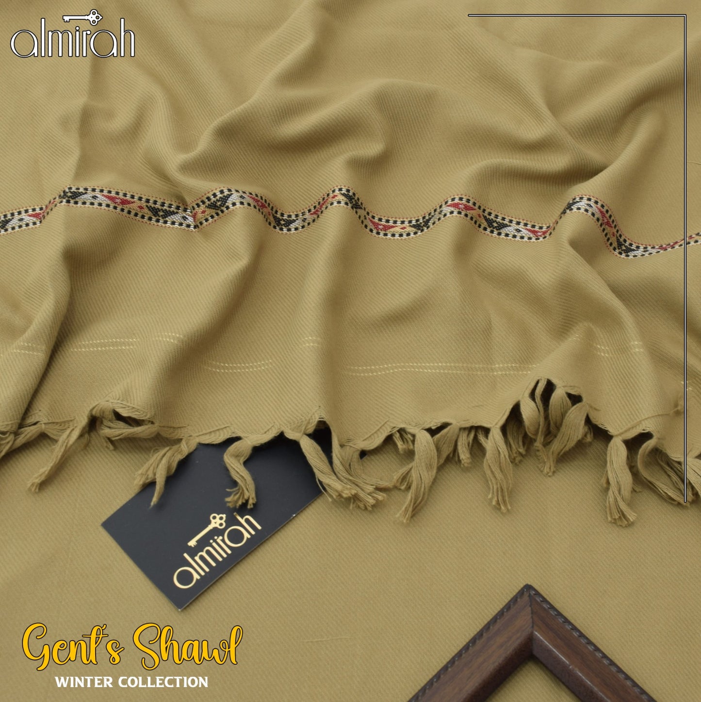 BareezMan wool Shawl