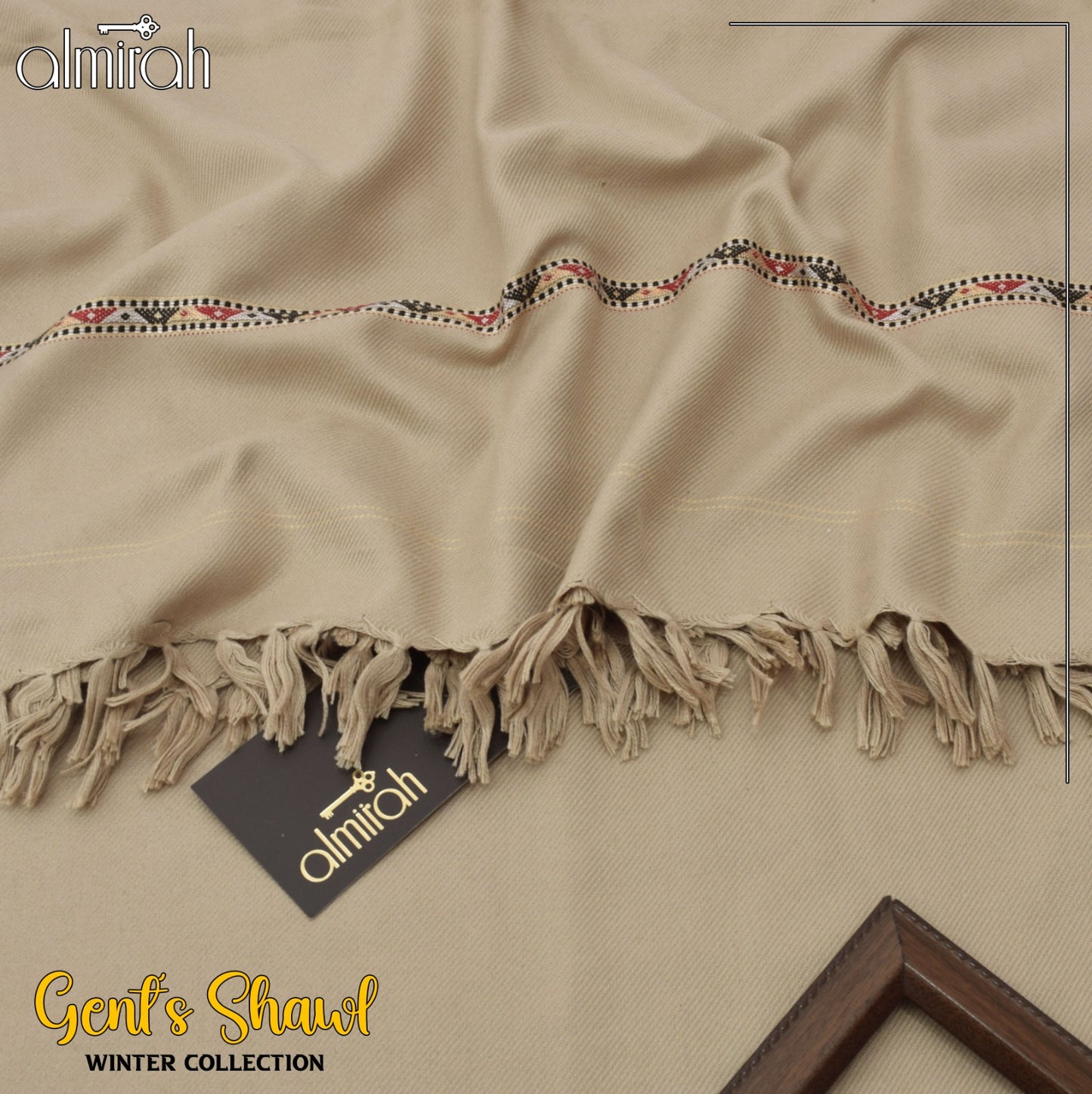 BareezMan wool Shawl