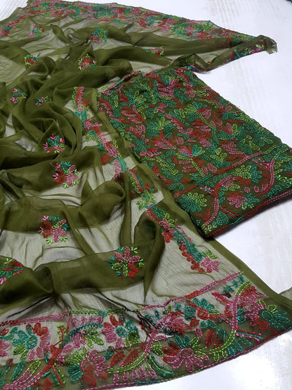 Hand Embroidery 🪡🧵ملتانی کڑھائی